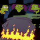 Marge, Patty, and Selma in “Easy-Bake Coven.”